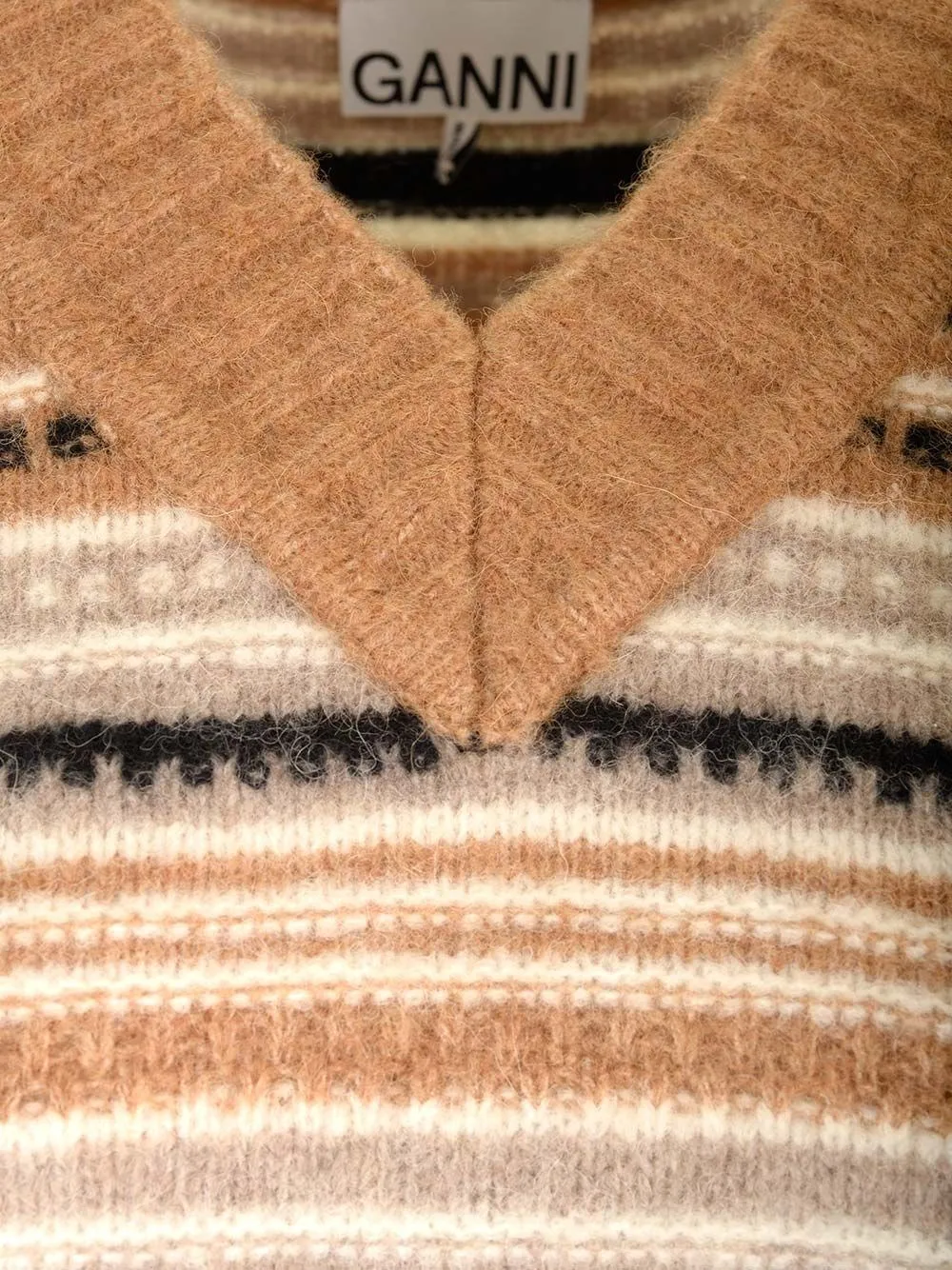   Ganni  Gilet alpaca e merino  