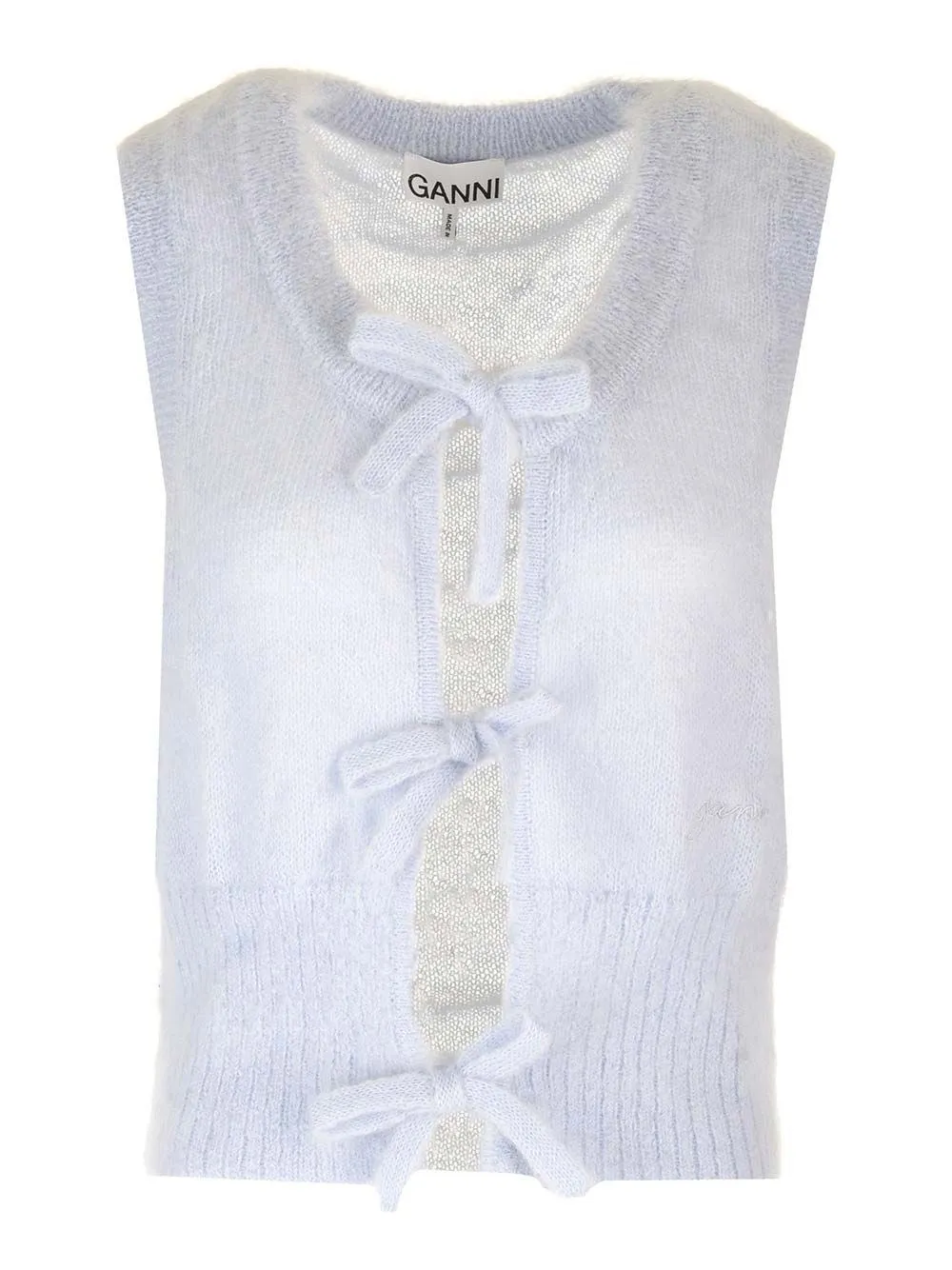   Ganni  Gilet con lacci  