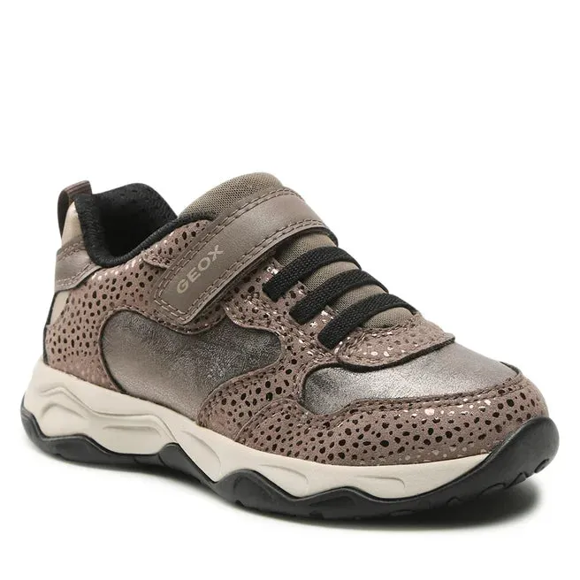 Geox-Sneakers J Calco G. A J16CMA 0DHBC C1X2X S Smoke Grey/Gold