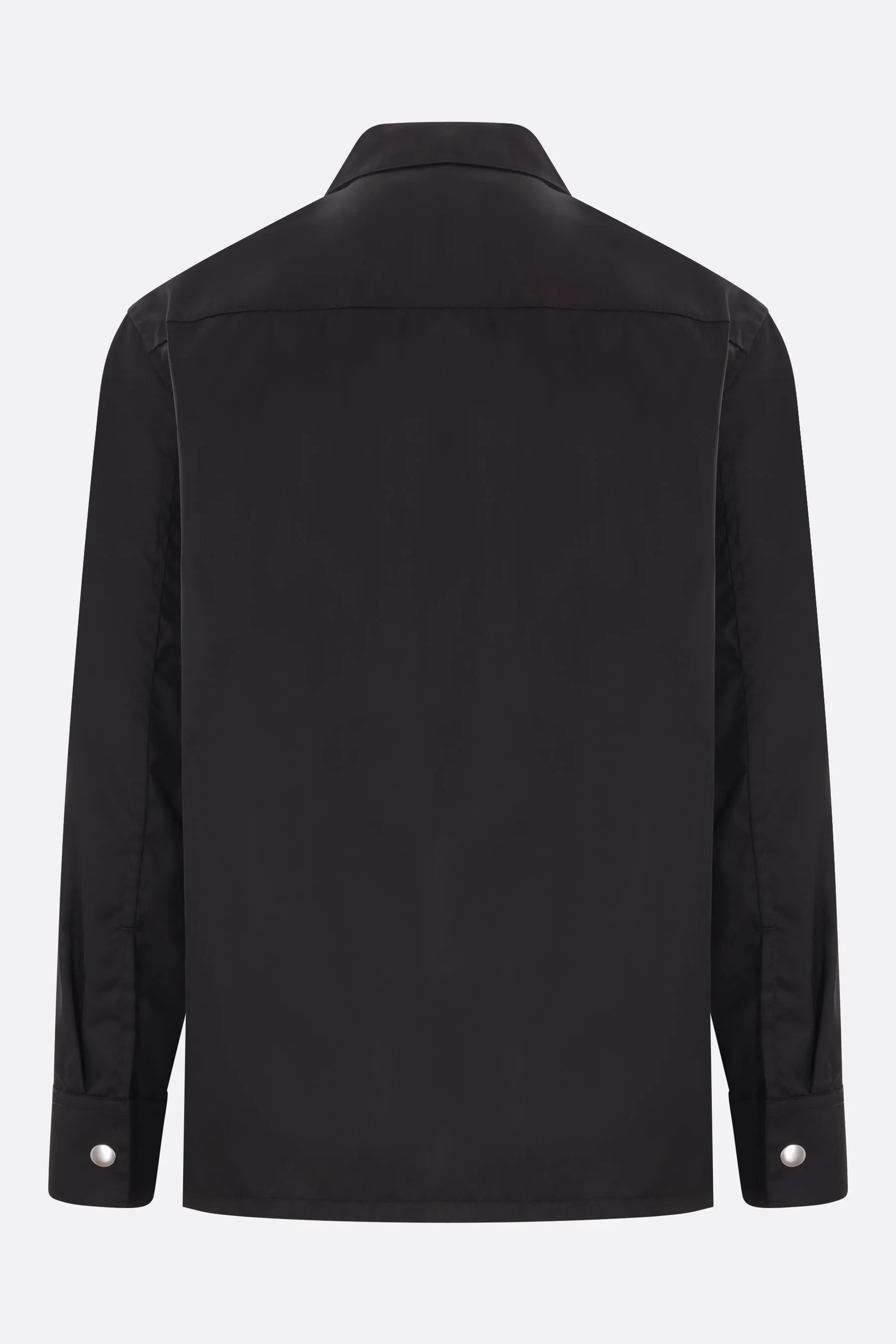  giacca-camicia in twill di nylon  