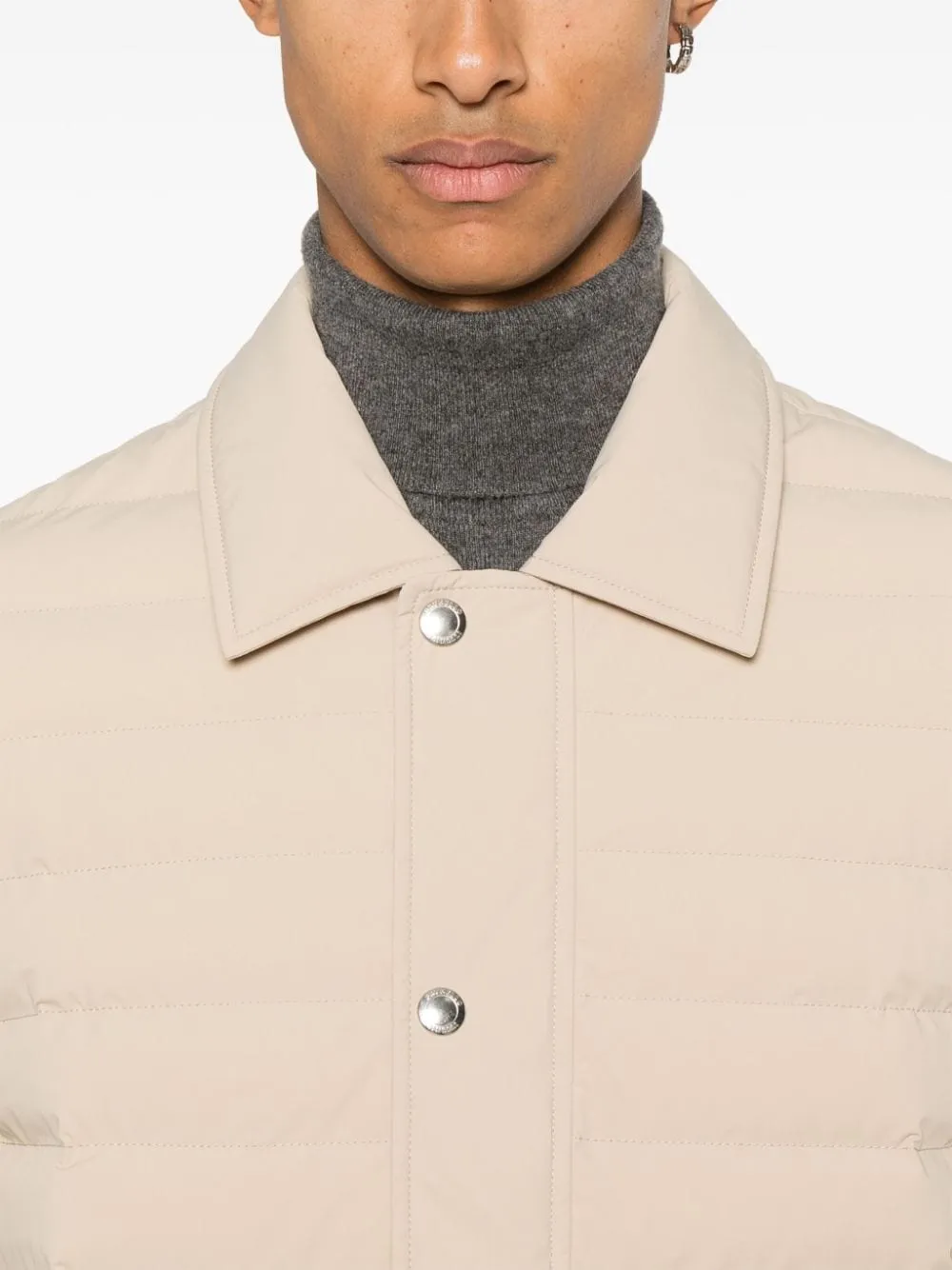 Giacca imbottita di nylon Brunello Cucinelli