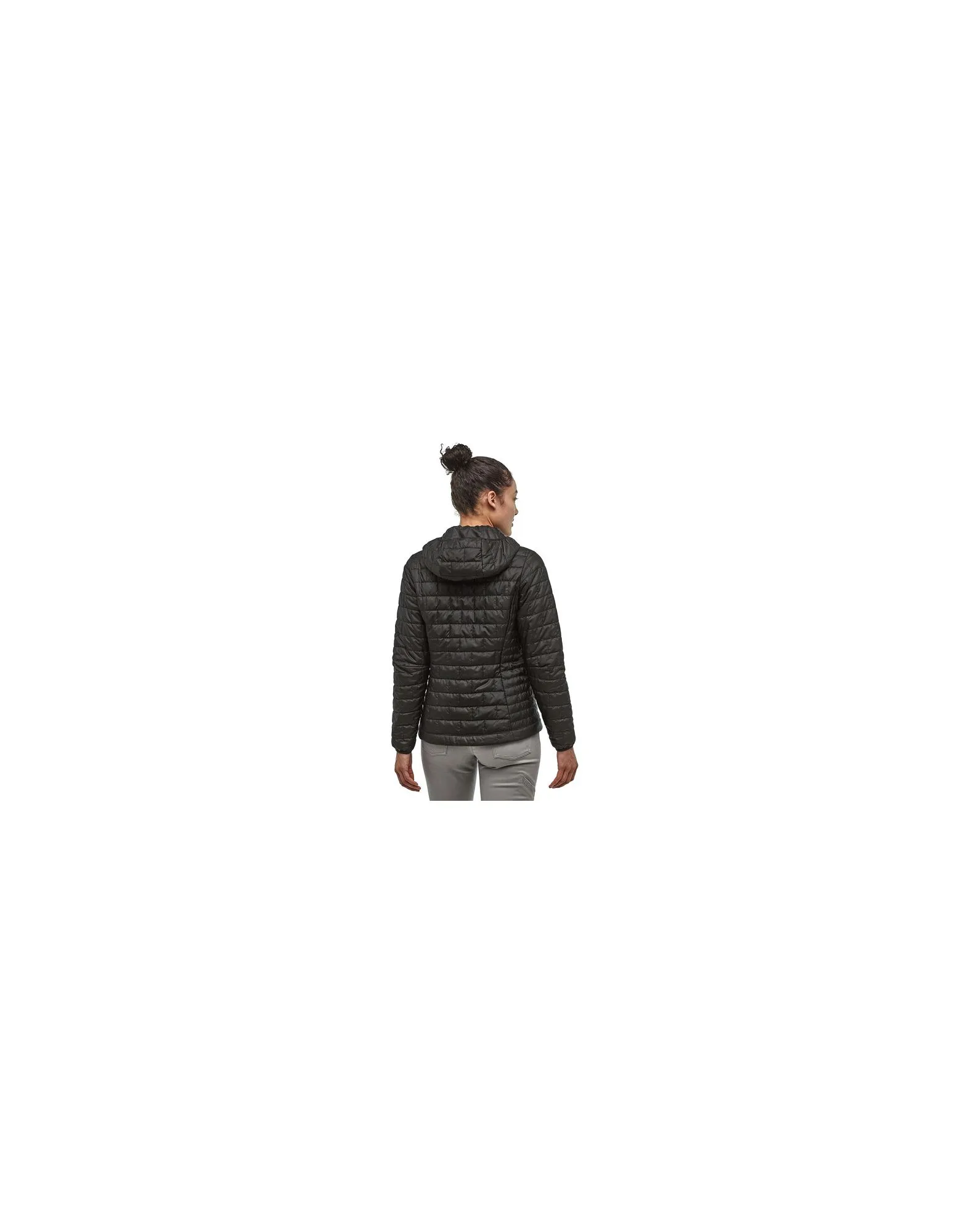 Giacca Nano Puff Hoody Donna Black