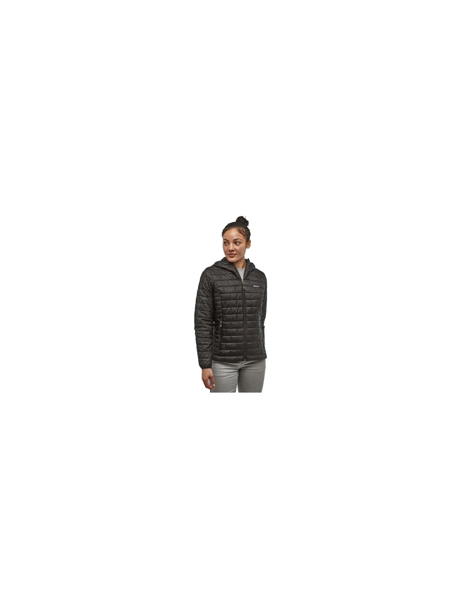 Giacca Nano Puff Hoody Donna Black