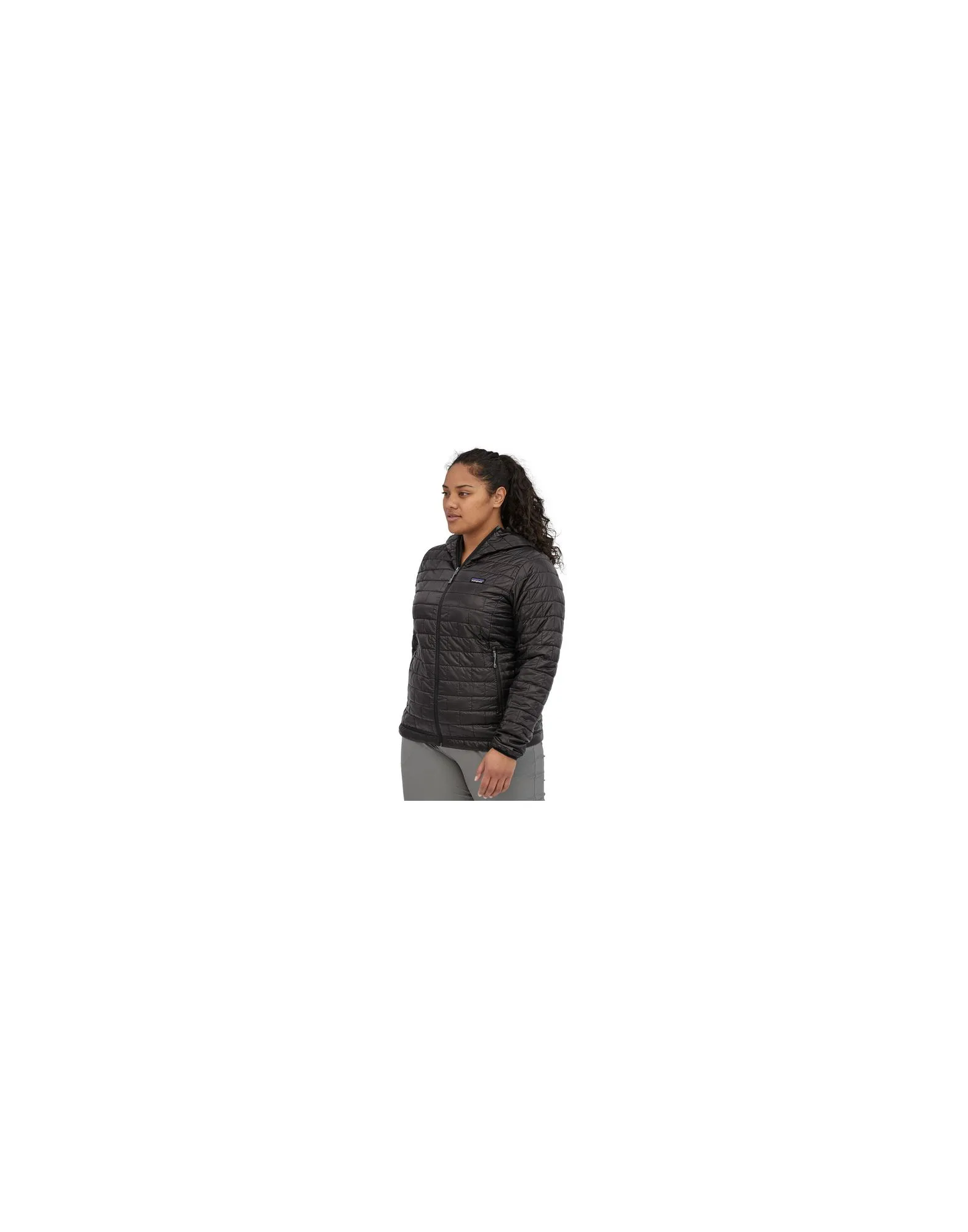 Giacca Nano Puff Hoody Donna Black
