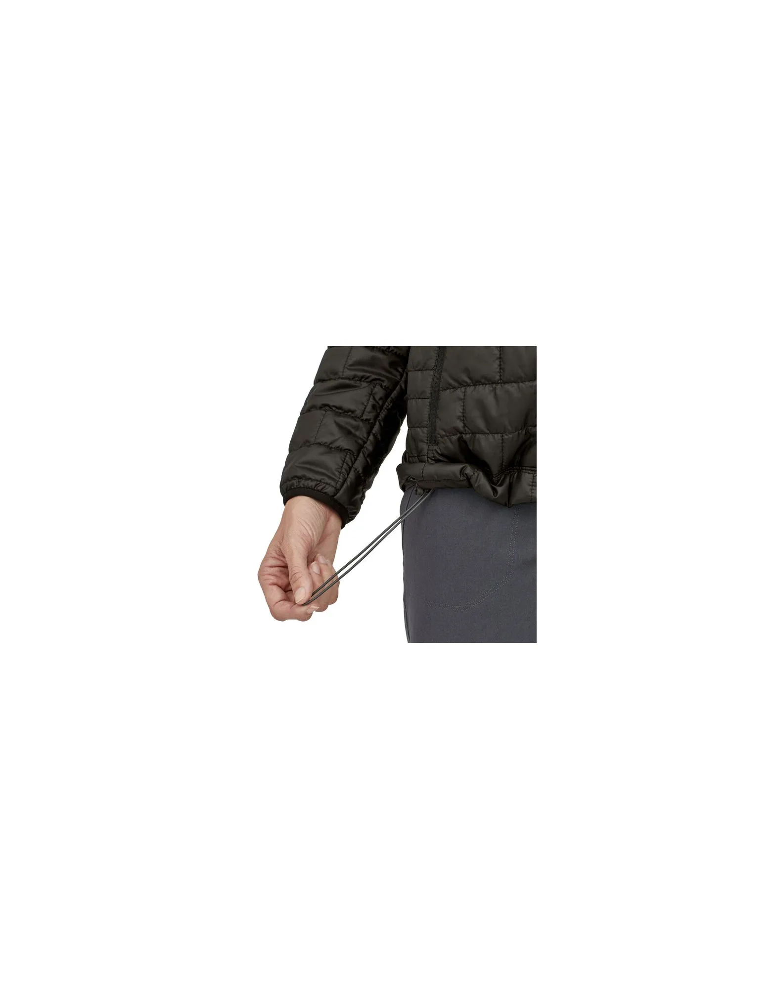 Giacca Nano Puff Hoody Donna Black