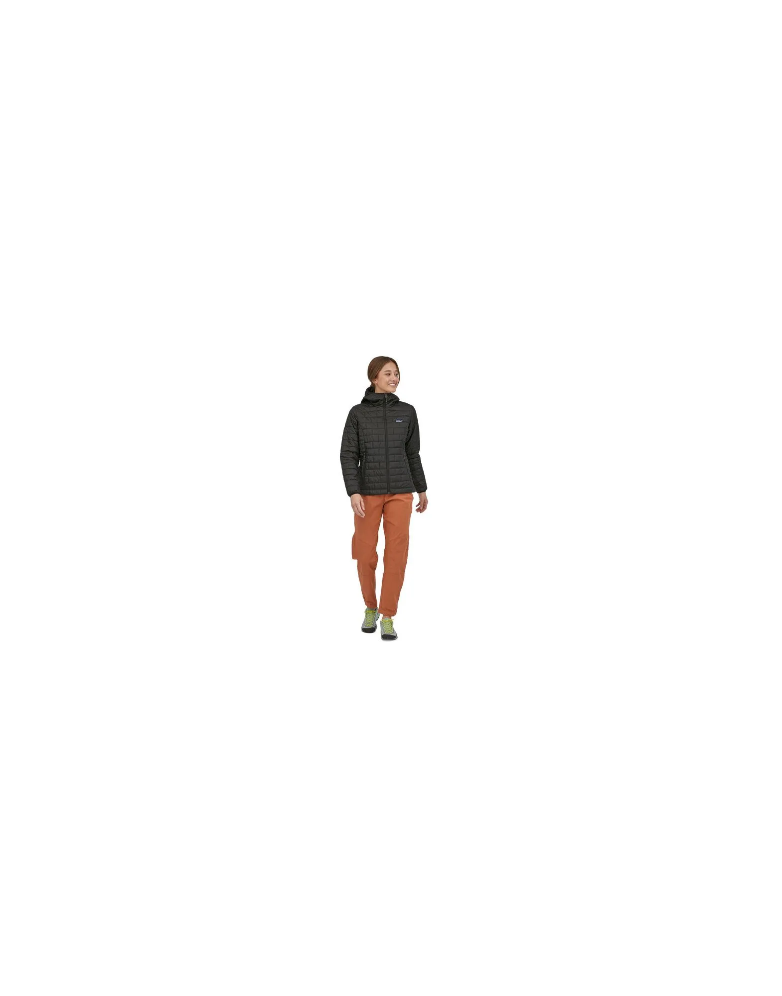 Giacca Nano Puff Hoody Donna Black