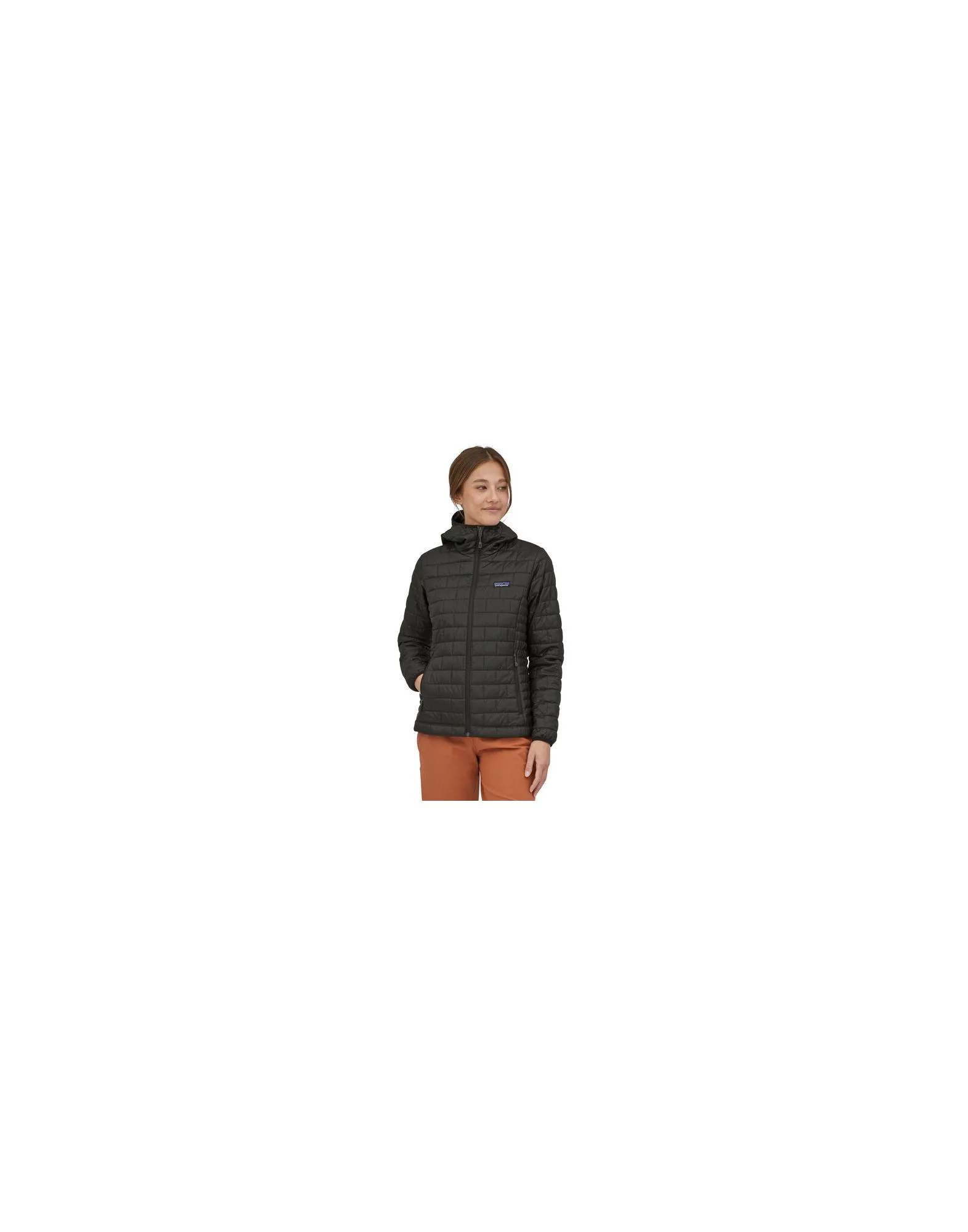 Giacca Nano Puff Hoody Donna Black