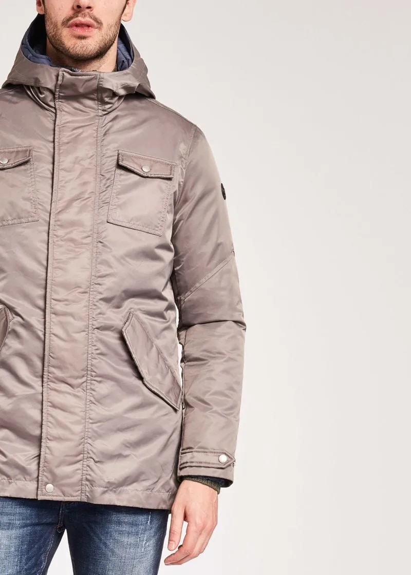 Giaccone in nylon 2 in 1
