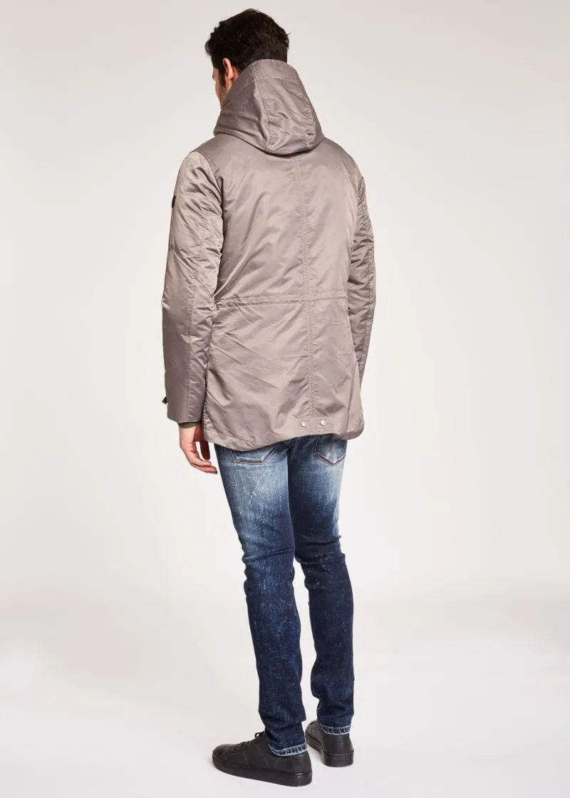 Giaccone in nylon 2 in 1