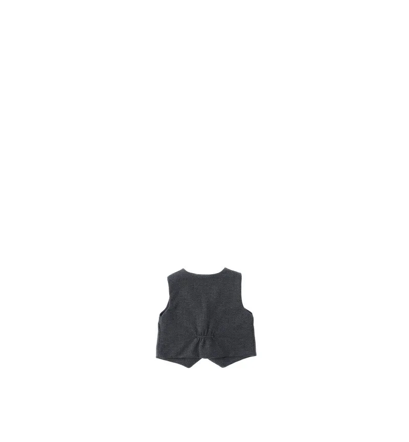 Gilet con bottoni