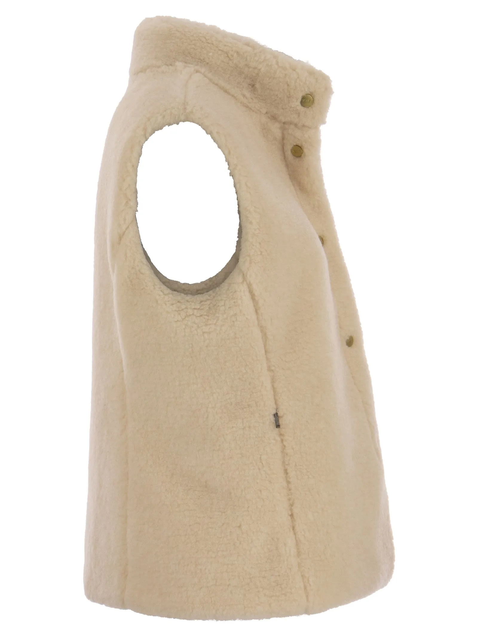 Gilet Effetto Shearling Reversibile