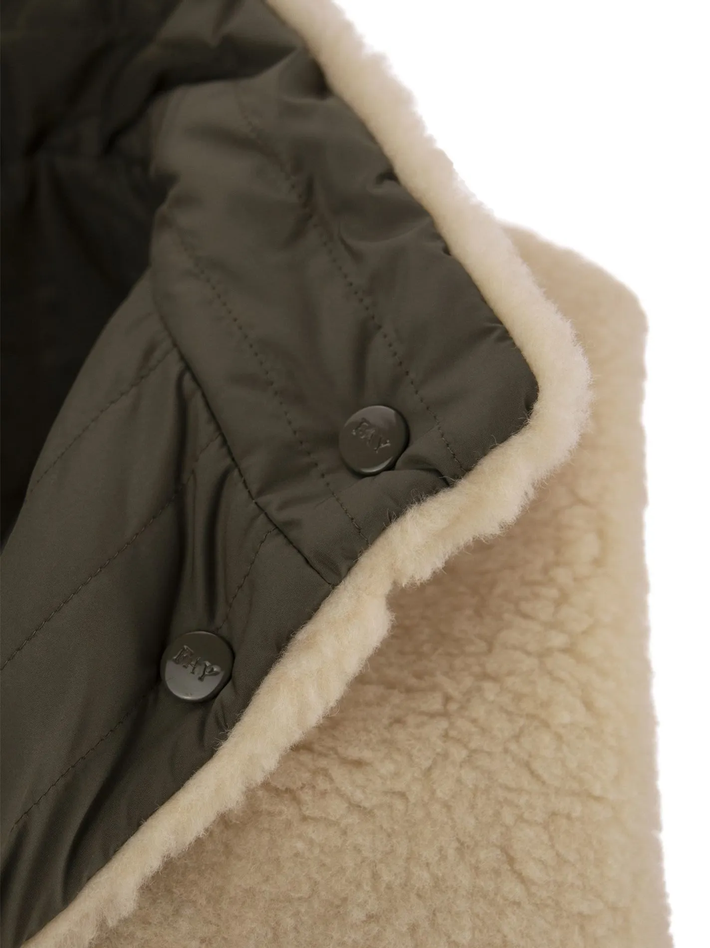 Gilet Effetto Shearling Reversibile