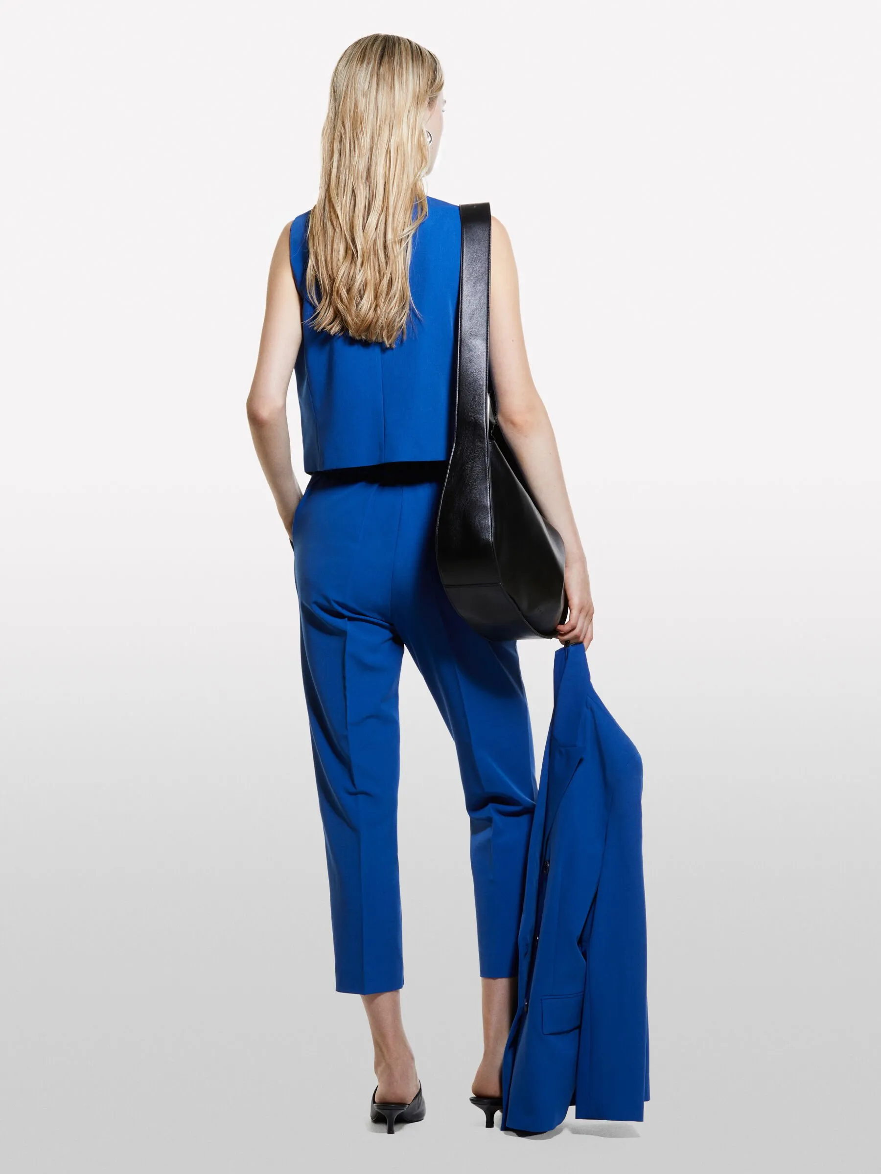 Gilet formale blu