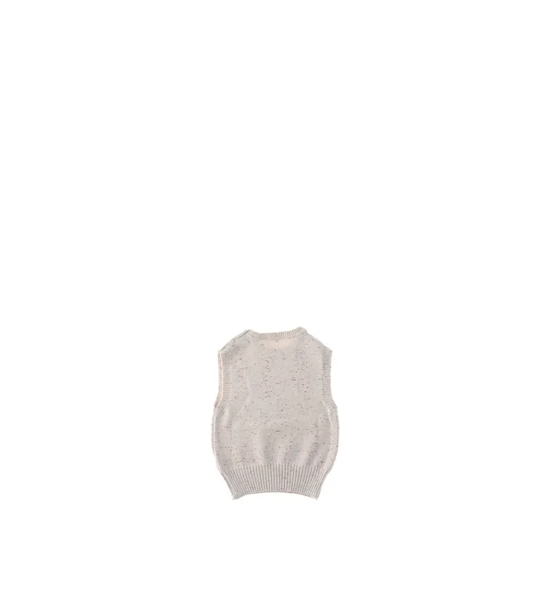 Gilet girocollo