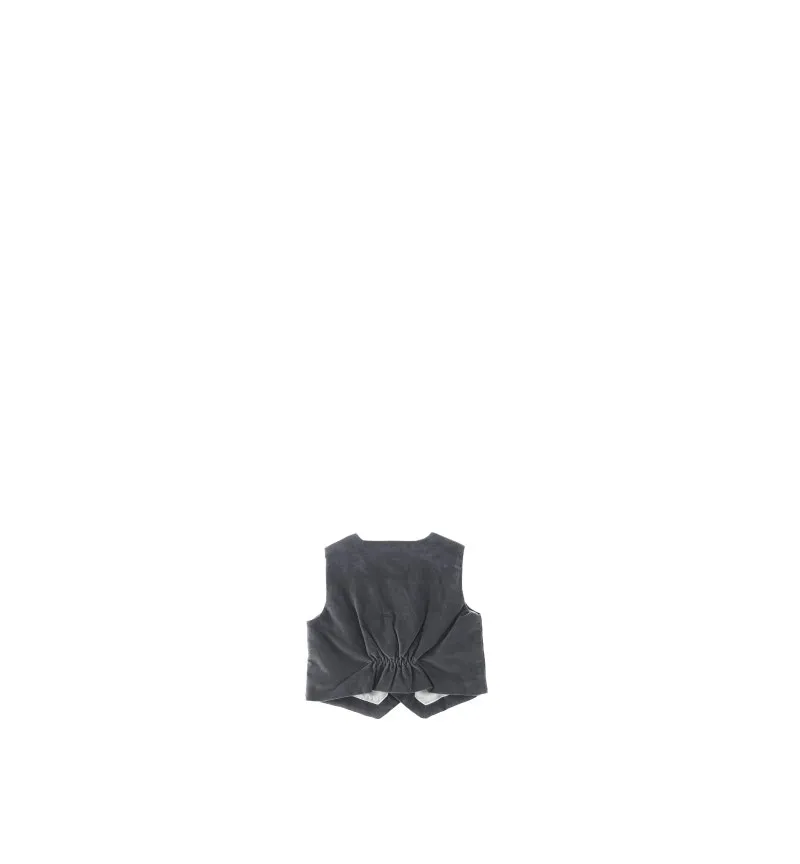 Gilet in velluto