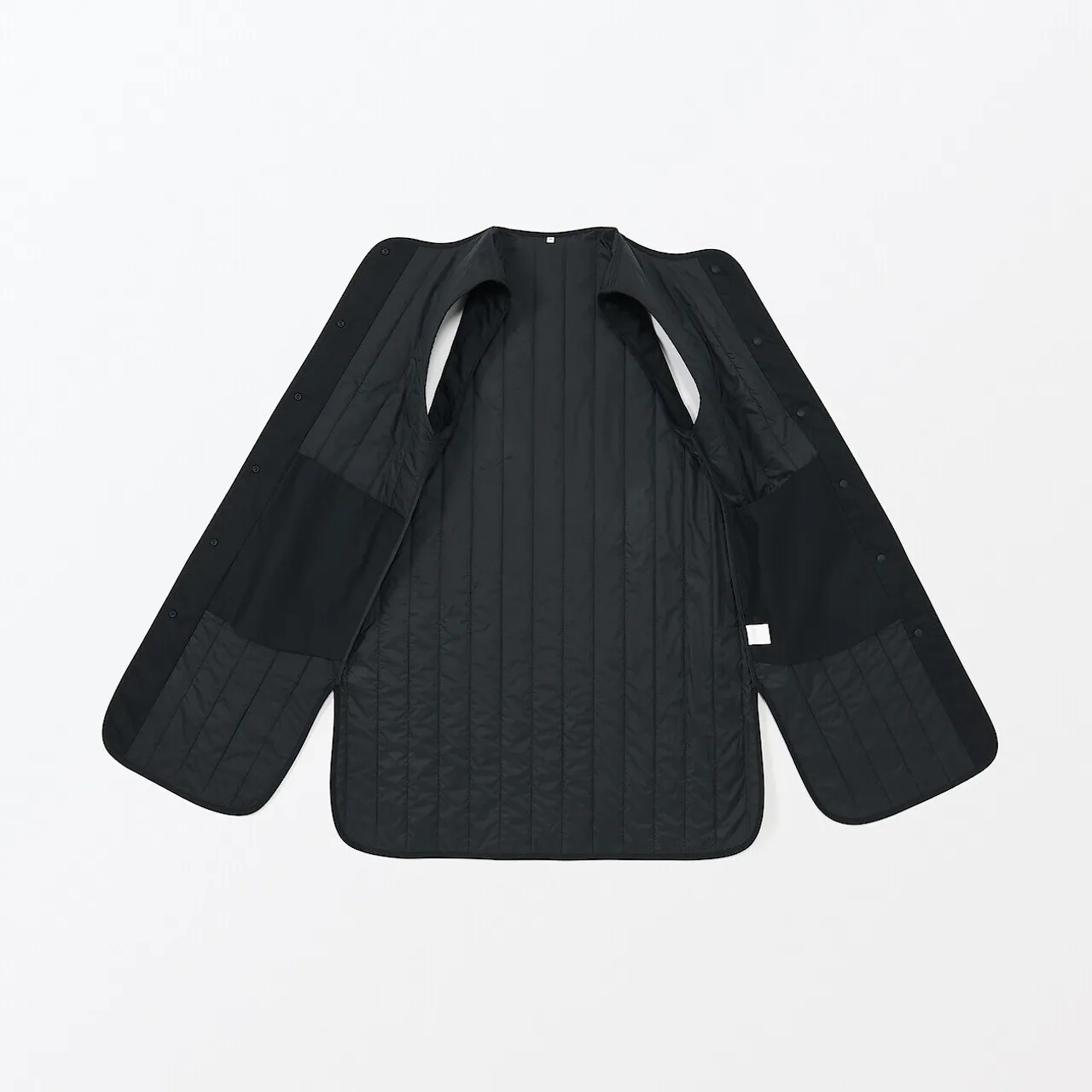 Gilet lungo imbottito Kapok da donna