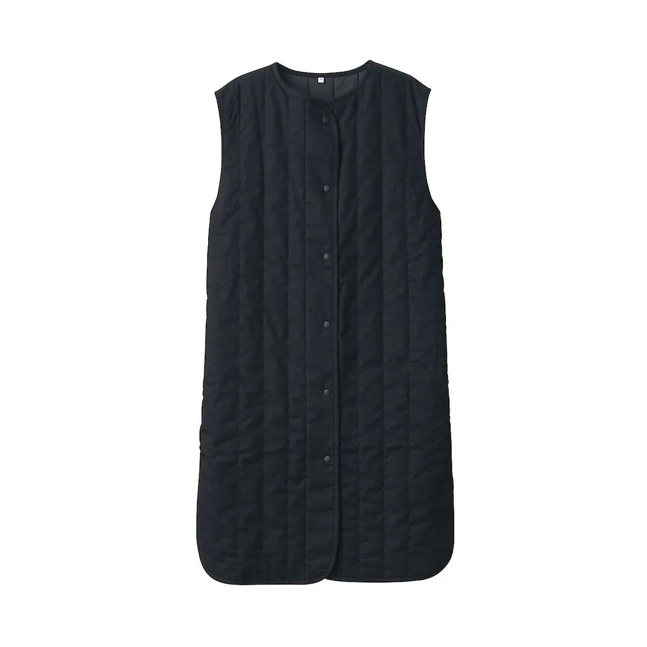 Gilet lungo imbottito Kapok da donna