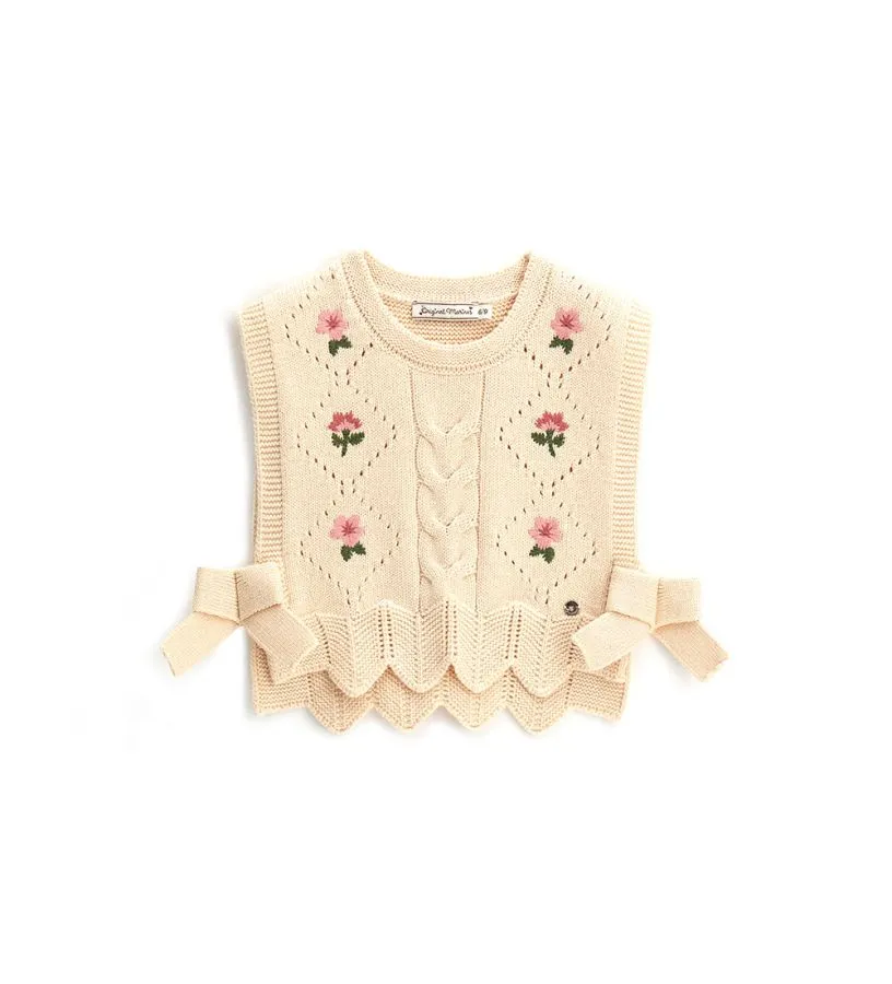 --Gilet misto lana-