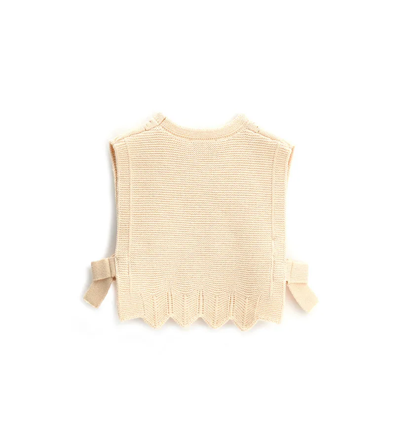 --Gilet misto lana-