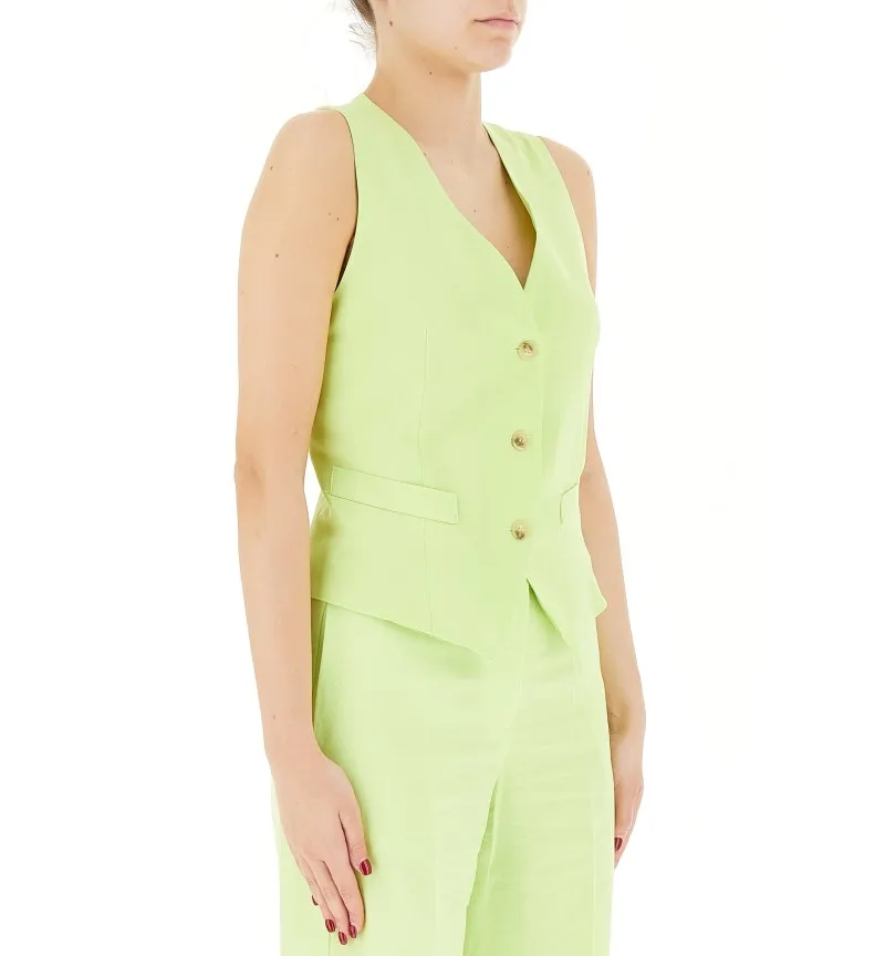 Gilet misto viscosa
