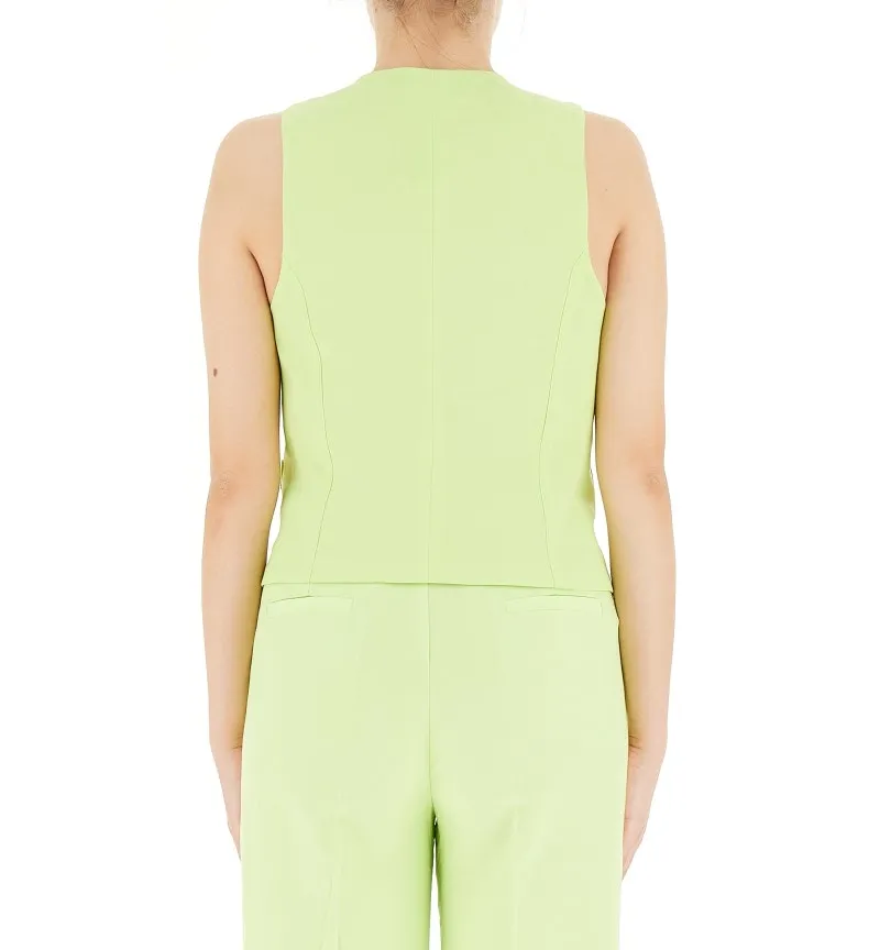 Gilet misto viscosa