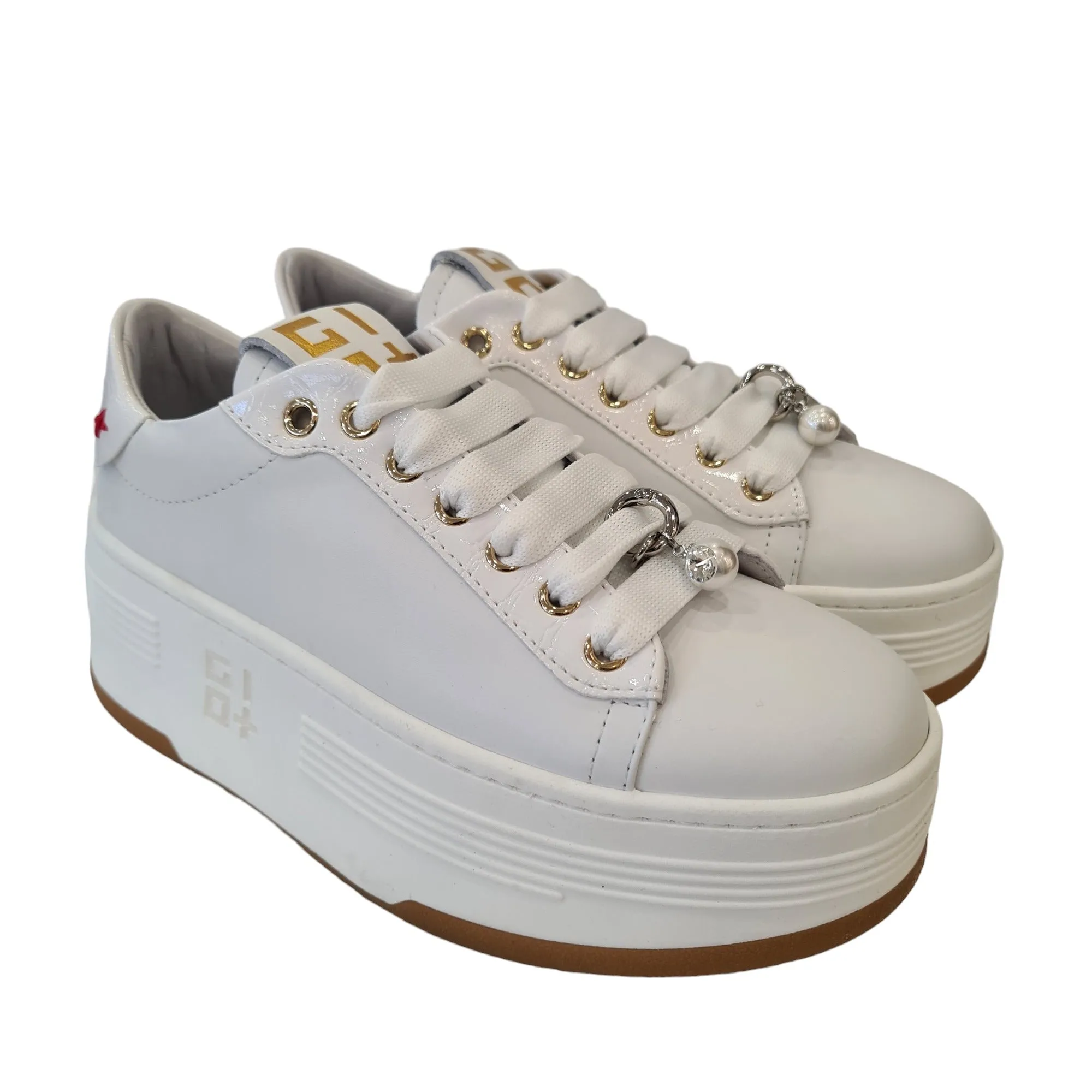Gio+ Sneakers Bianca Donna Rif.17