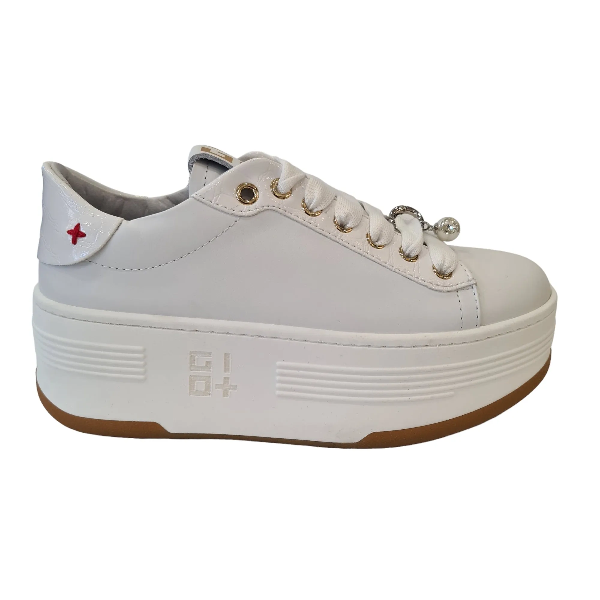 Gio+ Sneakers Bianca Donna Rif.17