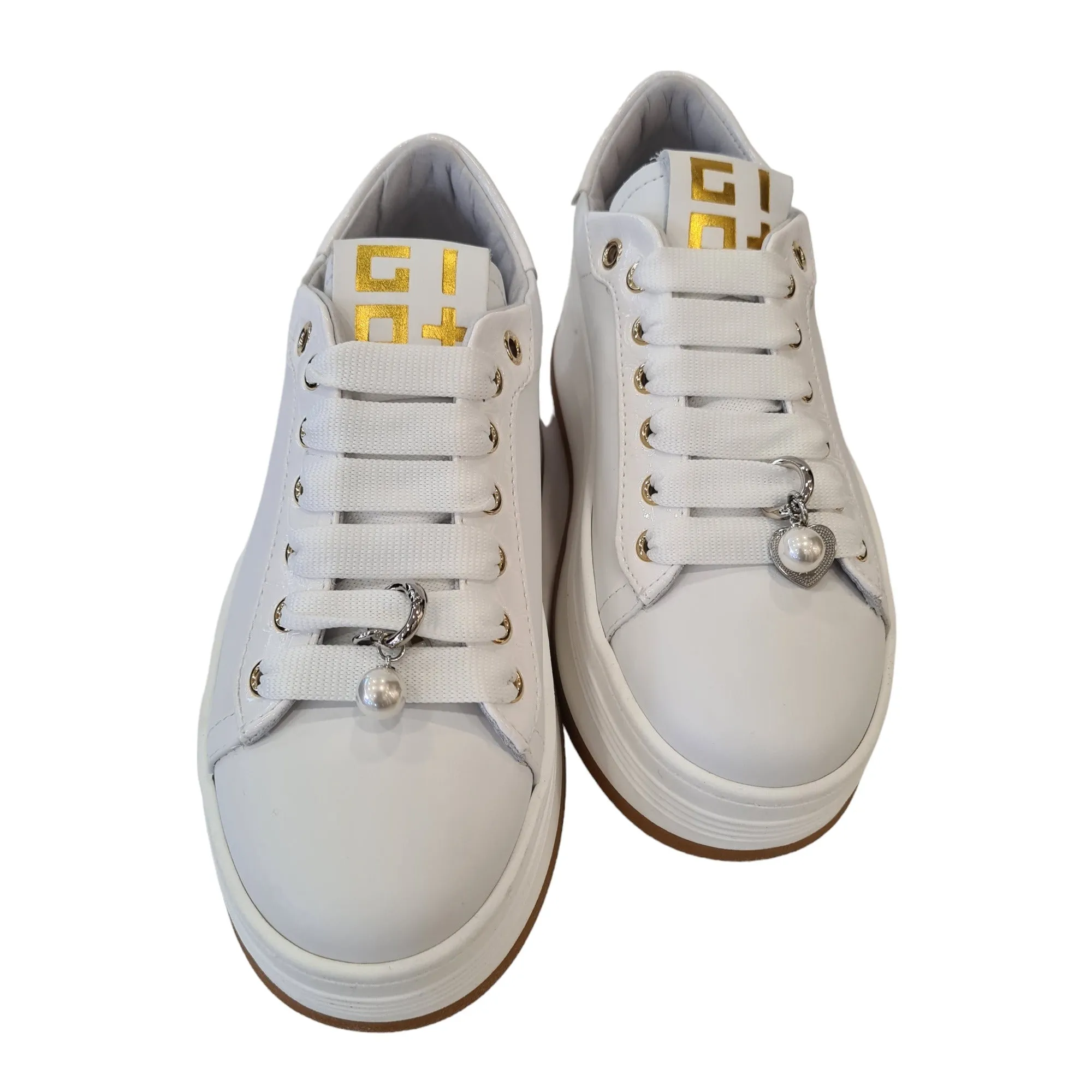 Gio+ Sneakers Bianca Donna Rif.17