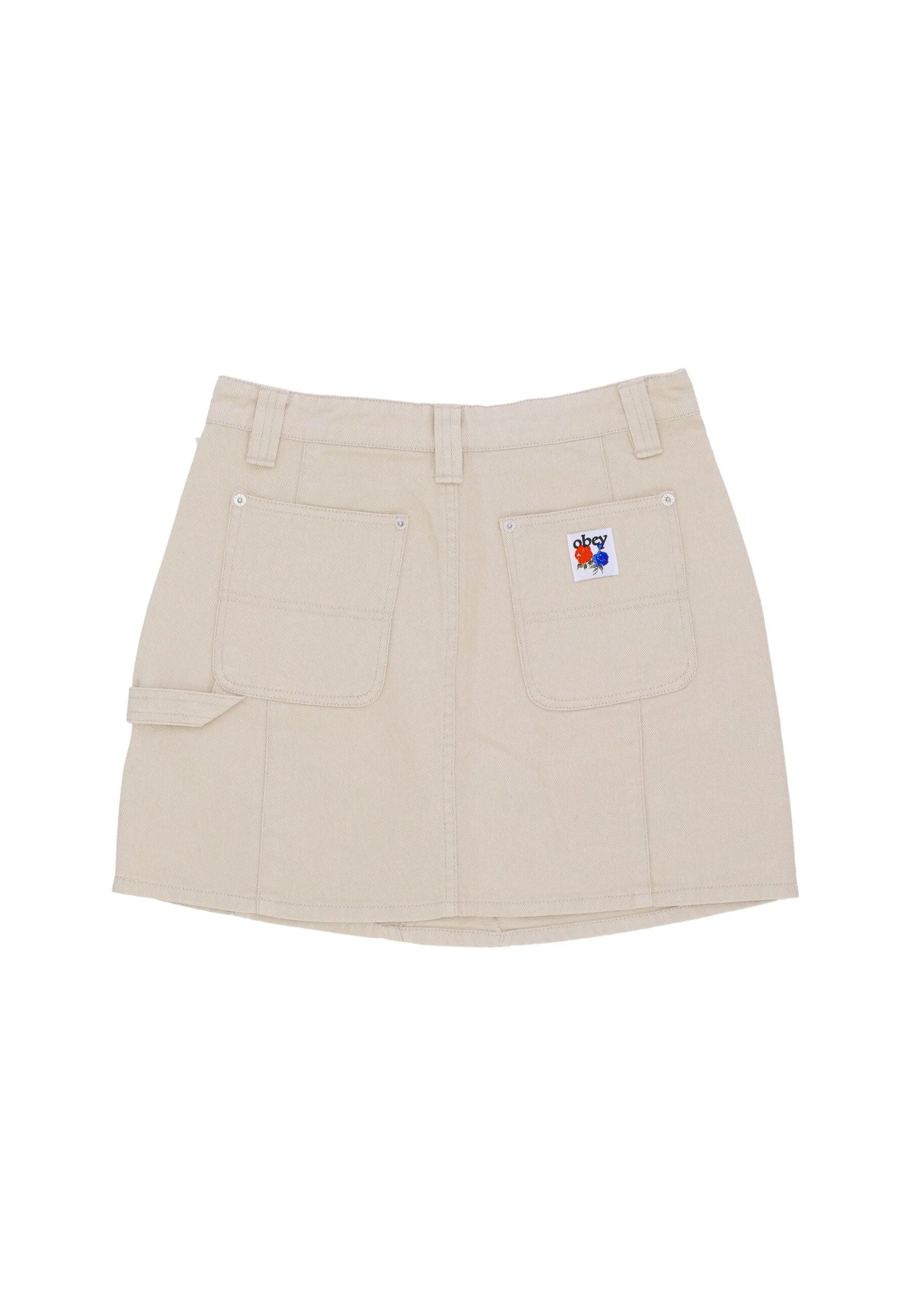Gonna Corta Donna W Rebuilt Carpenter Skirt Clay