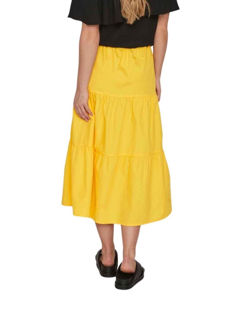 Gonna Vila Ria Giallo per Donna