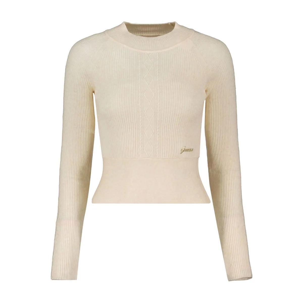      GUESS MAGLIONE CROP MIX LUREX MELODIE DONNA  