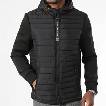H23CANANT Giacca con zip e cappuccio nero