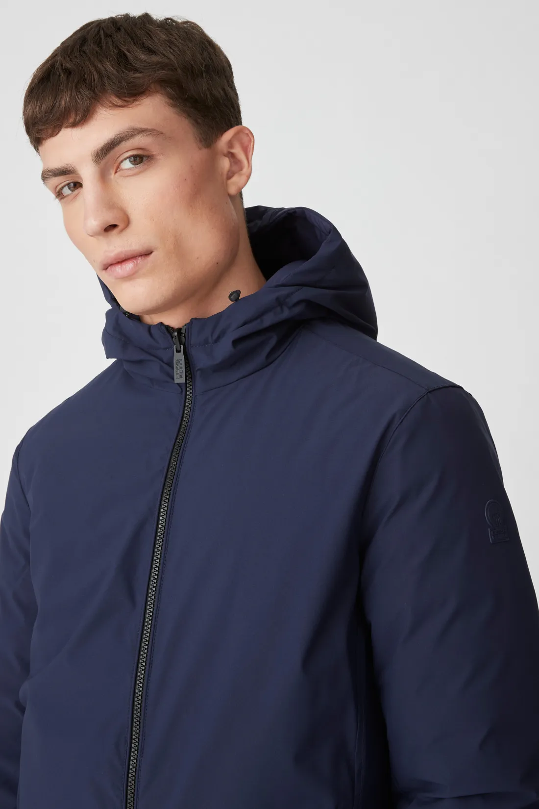 HENRY – Piumino blu reversibile