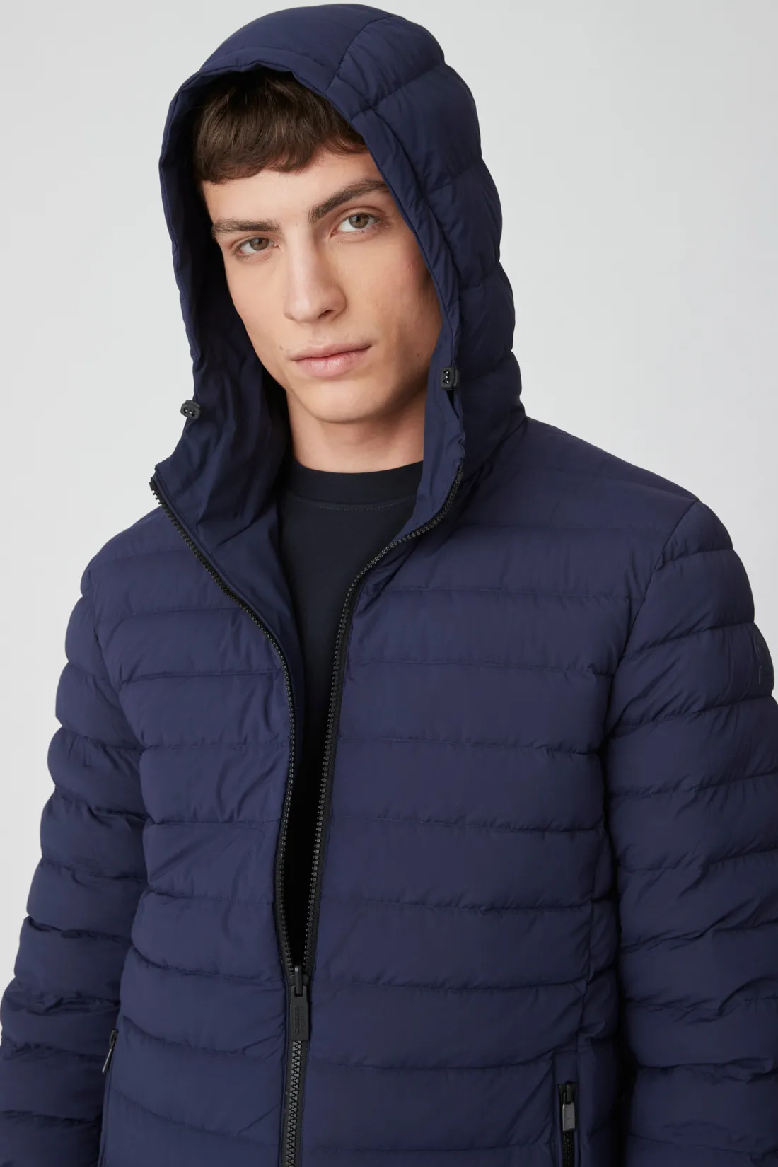 HENRY – Piumino blu reversibile