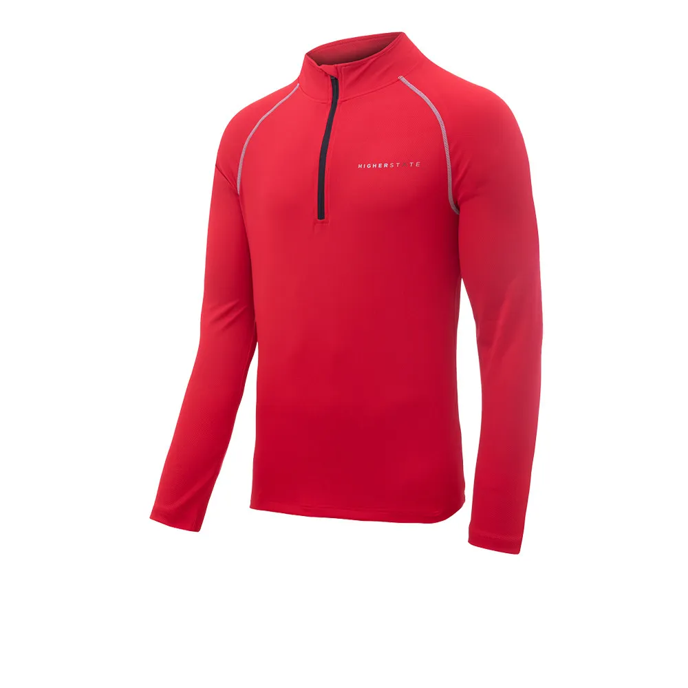 Higher State Half Cerniera L/S Maglia da corsa 2.0