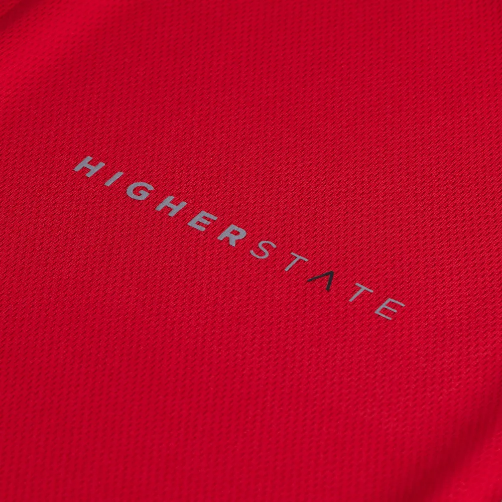 Higher State Half Cerniera L/S Maglia da corsa 2.0