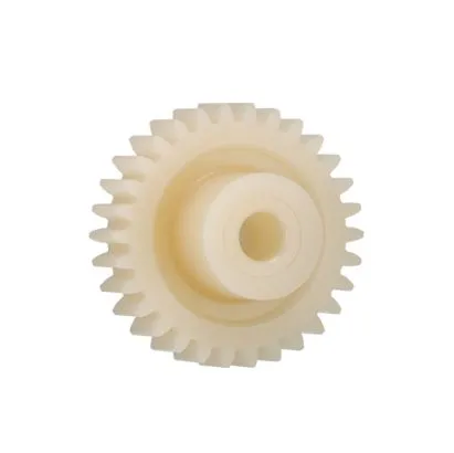 Ingranaggio cilindrico Igus, modulo 1.25, 70 denti, passo Ø 87.5mm, semigiunto Ø 21mm, foro Ø 10mm, in Igutek P360