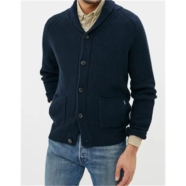 Jack&Jones Cardigan cotone con bottoni da uomo