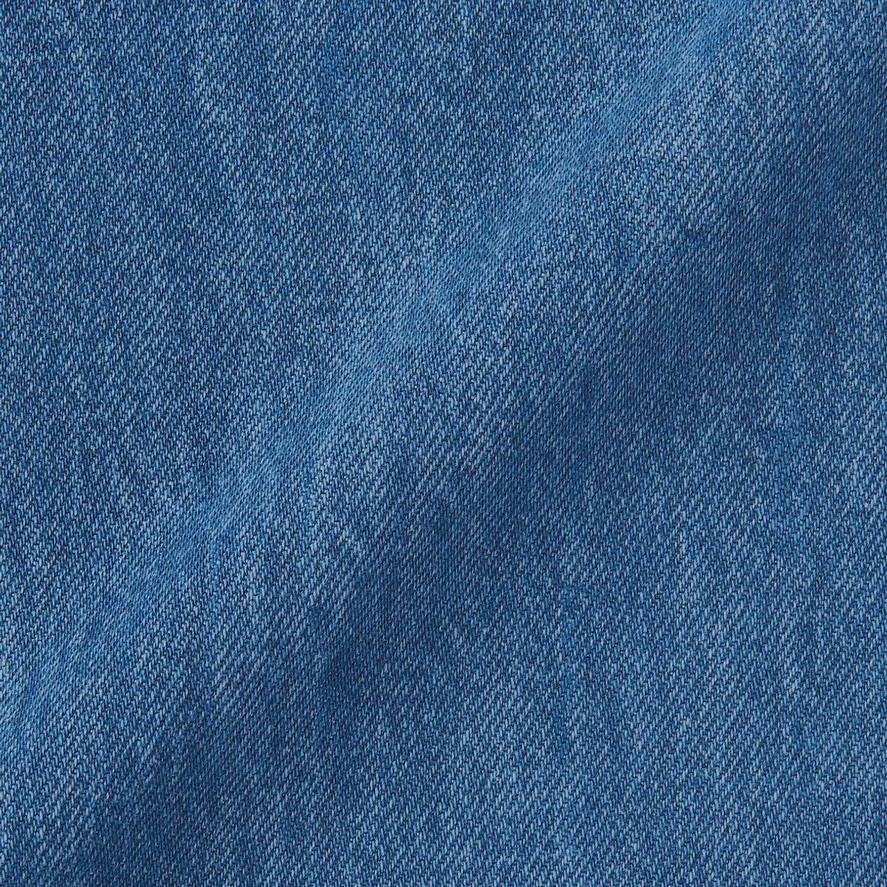 Jeans a Gamba Dritta in Misto Kapok per Uomo