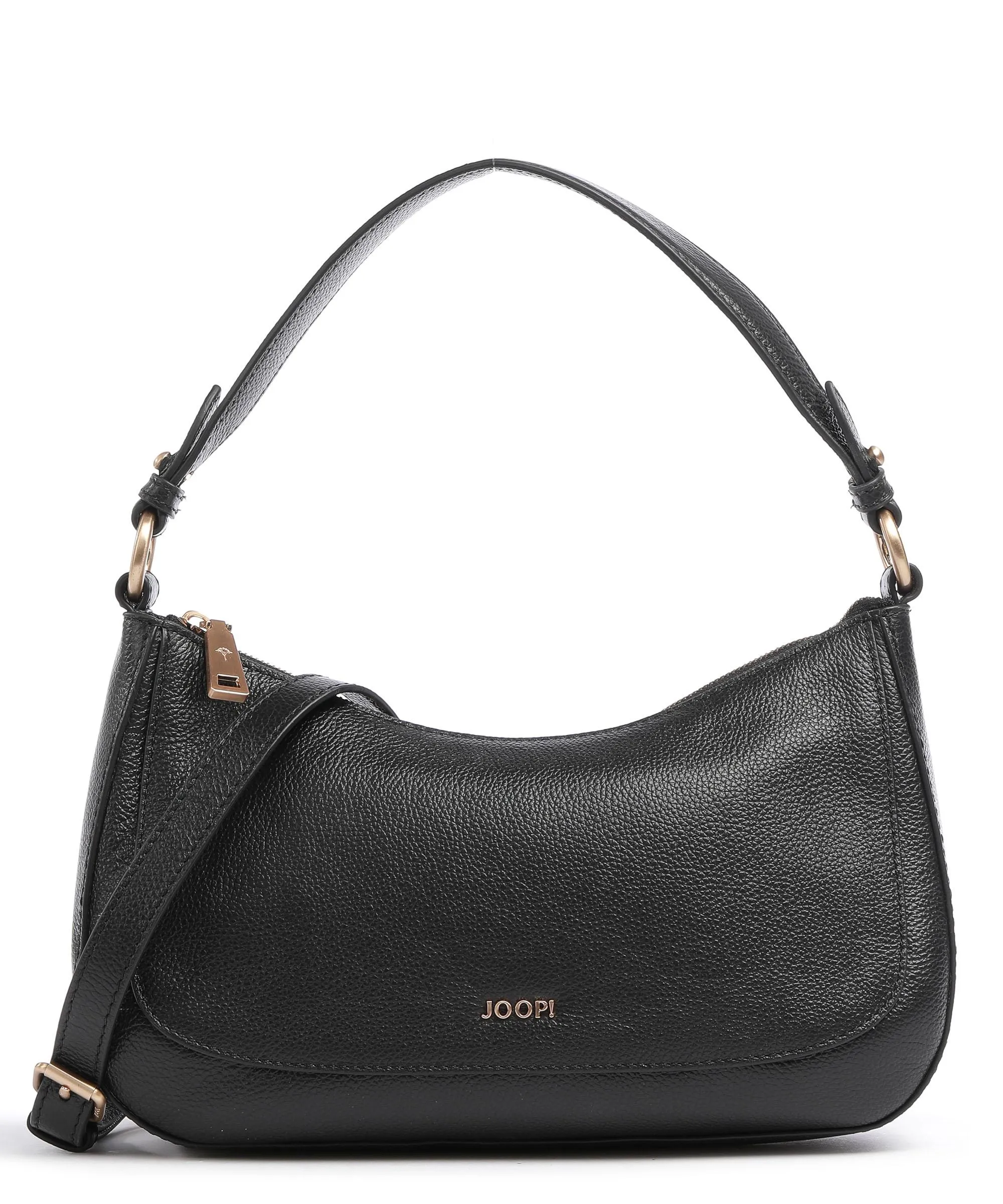  JOOP! Estate Loreen Borsa hobo pelle di vacchetta grana nero  