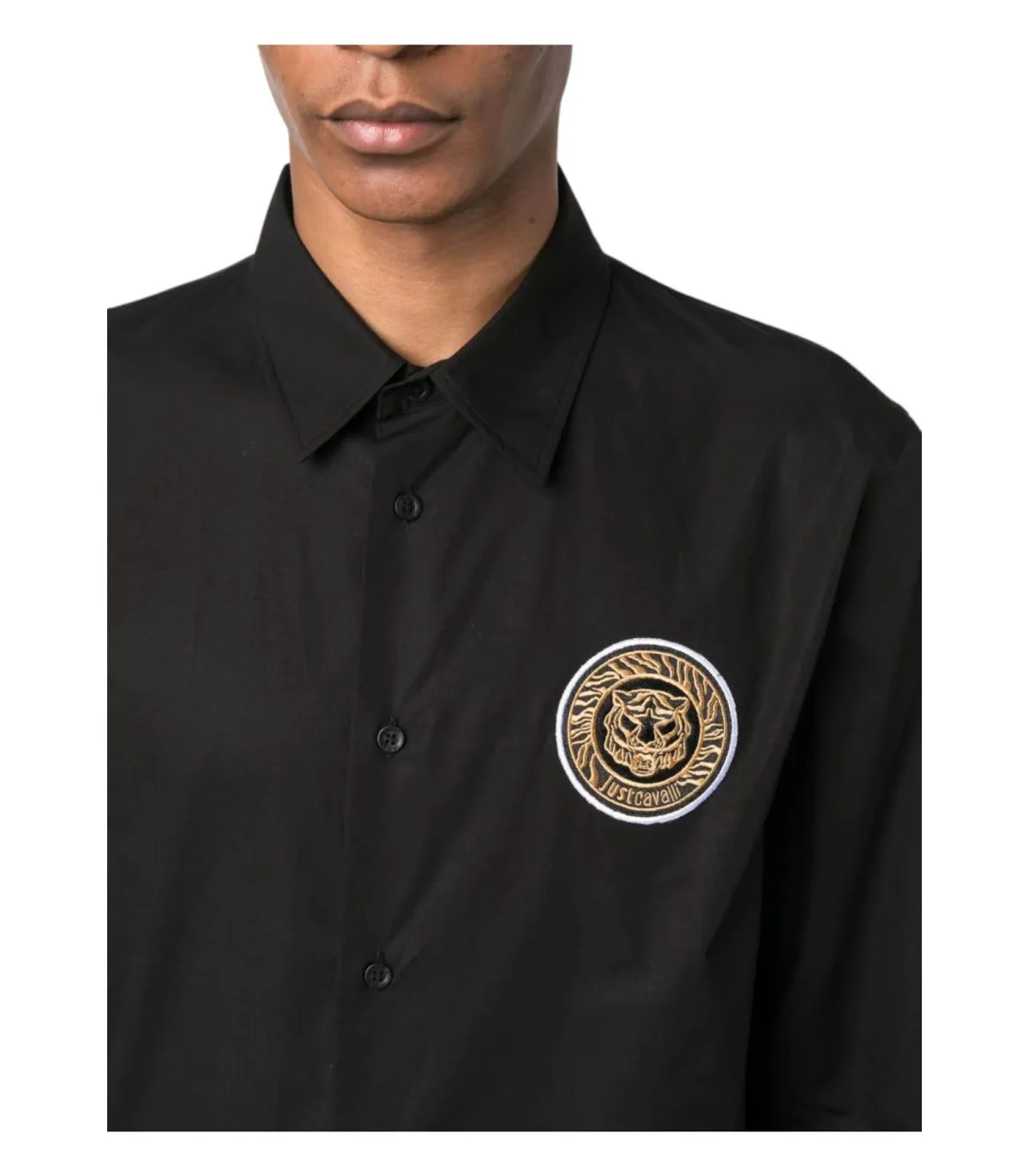 Just Cavalli Uomo Camicia Manica lunga  T-Round