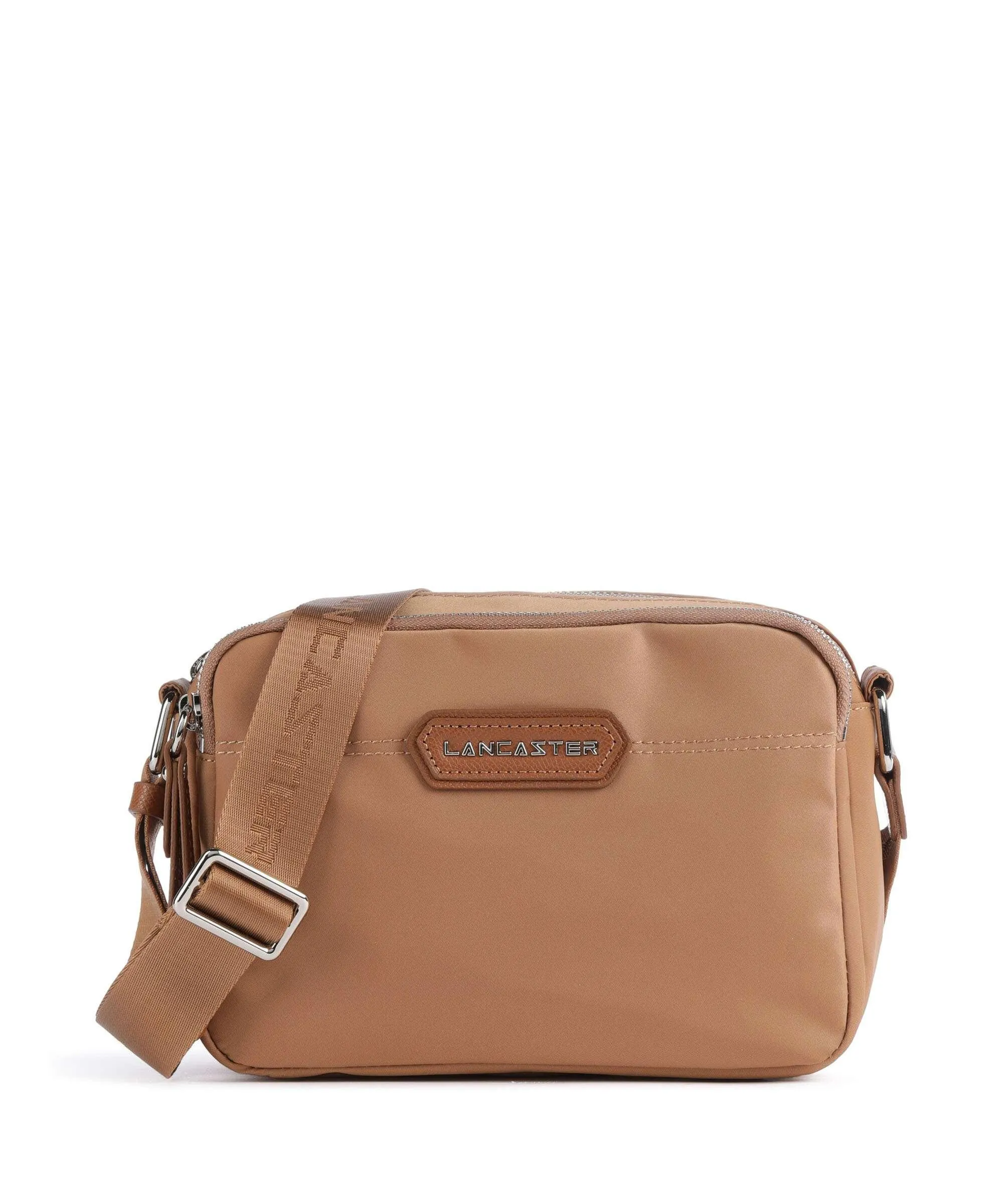  Lancaster Basic Premium Borsa a tracolla nylon marrone  