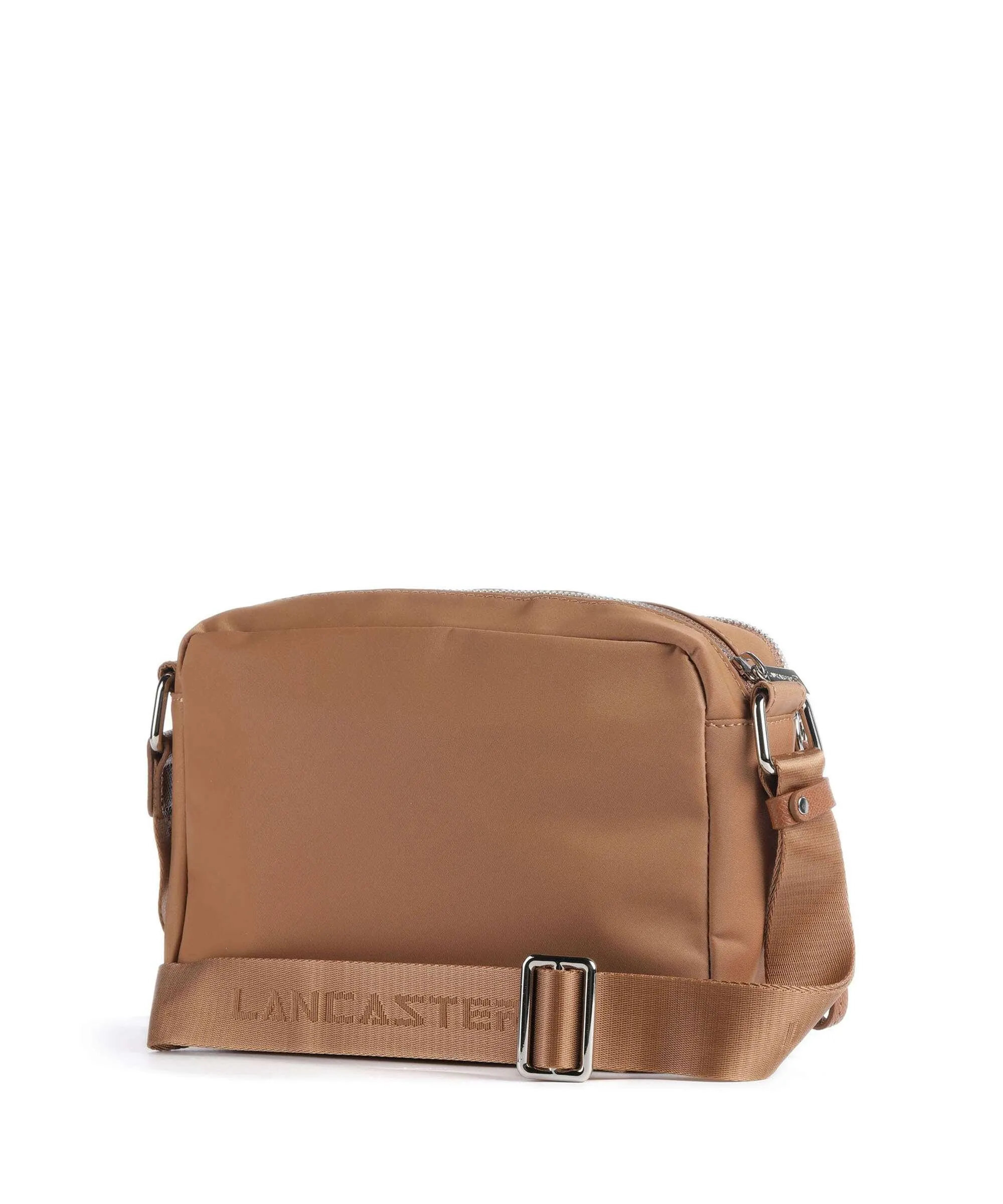  Lancaster Basic Premium Borsa a tracolla nylon marrone  