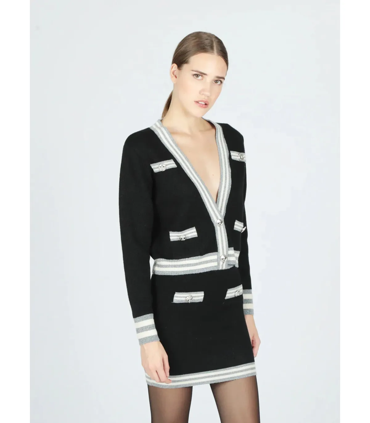 Le Volière Donna Cardigan