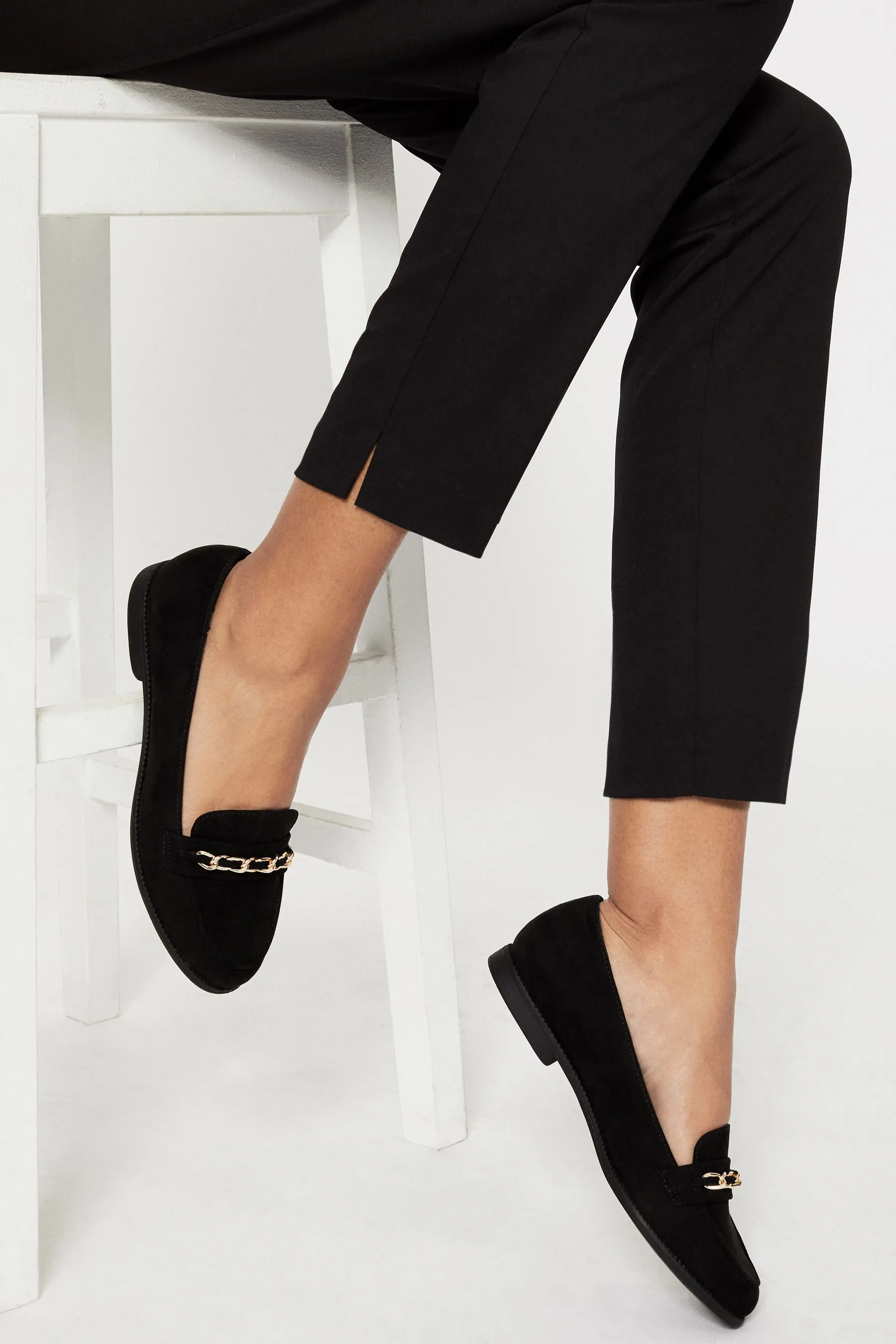 Lipsy - Mocassini piatti con catena