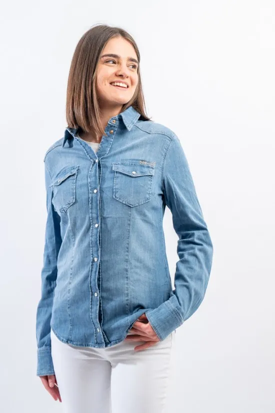 LIU JO CAMICIA ML COVER UXX046 D4051