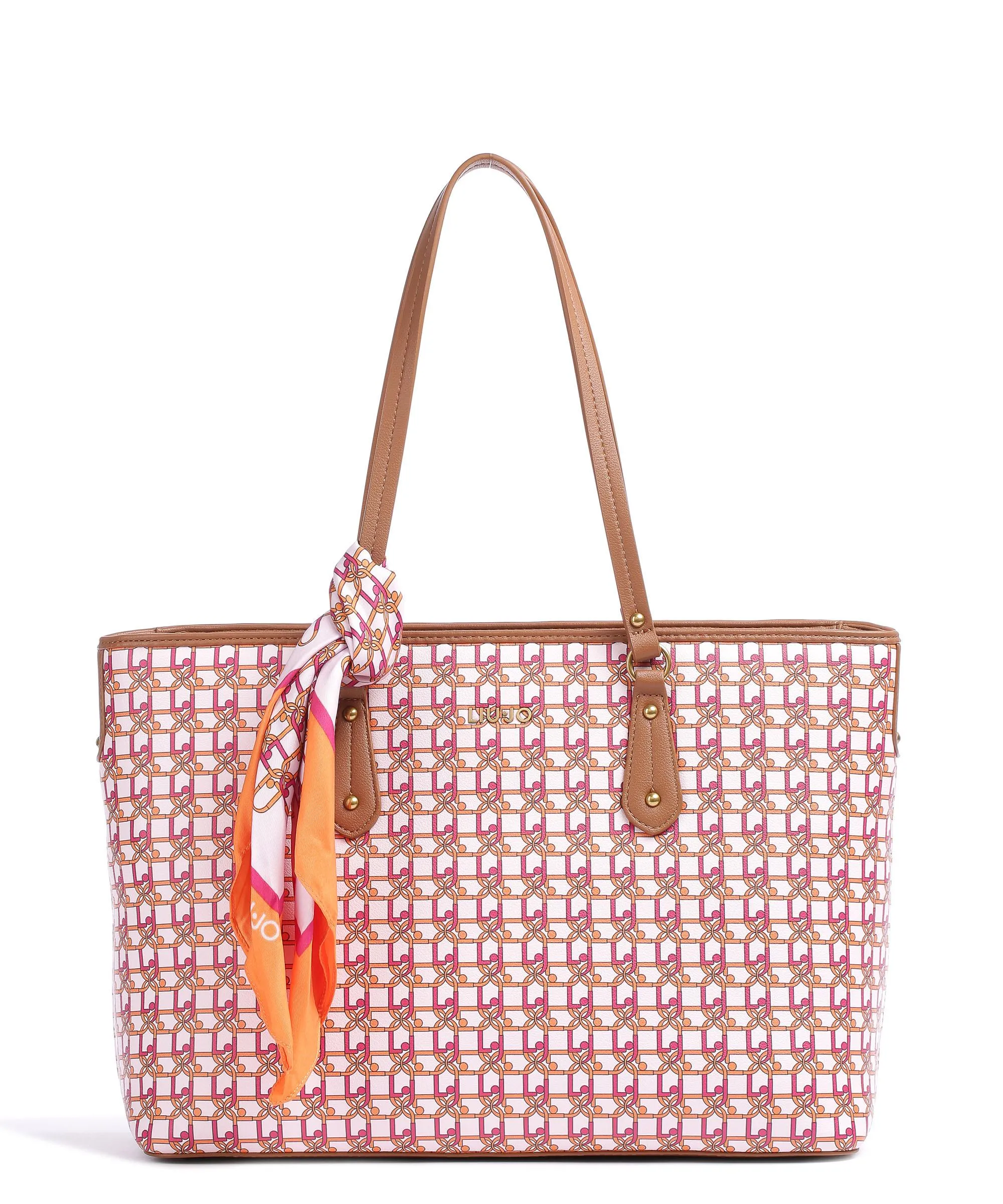  Liu Jo Esploratrice Borsa shopper pelle sintetica rosa  