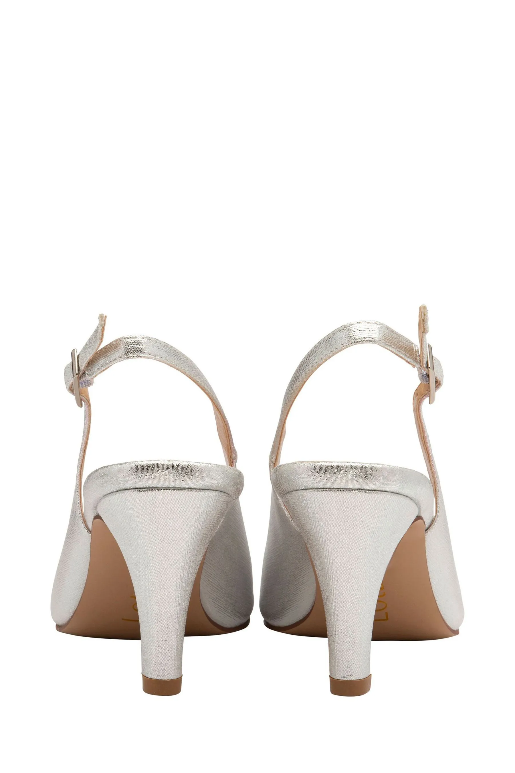 Lotus - Scarpe aperte in punta con cinturino posteriore