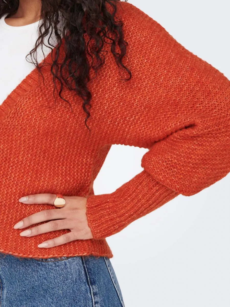 MAGLIE Donna ONLY 15259311 ONLCHUNKY RED CLAY