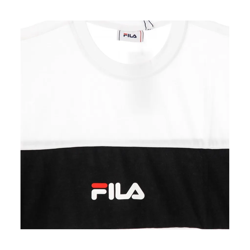 MAGLIETTA ANOKI BLOCKED TEE LIGHT GREY MELANGE BROS/BRIGHT WHITE/BLACK